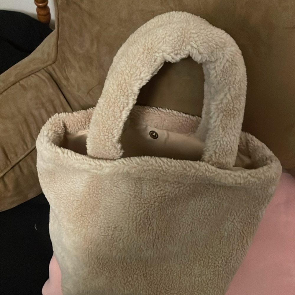 Prada Cream Plush Tote Bag - Picture 17 of 17